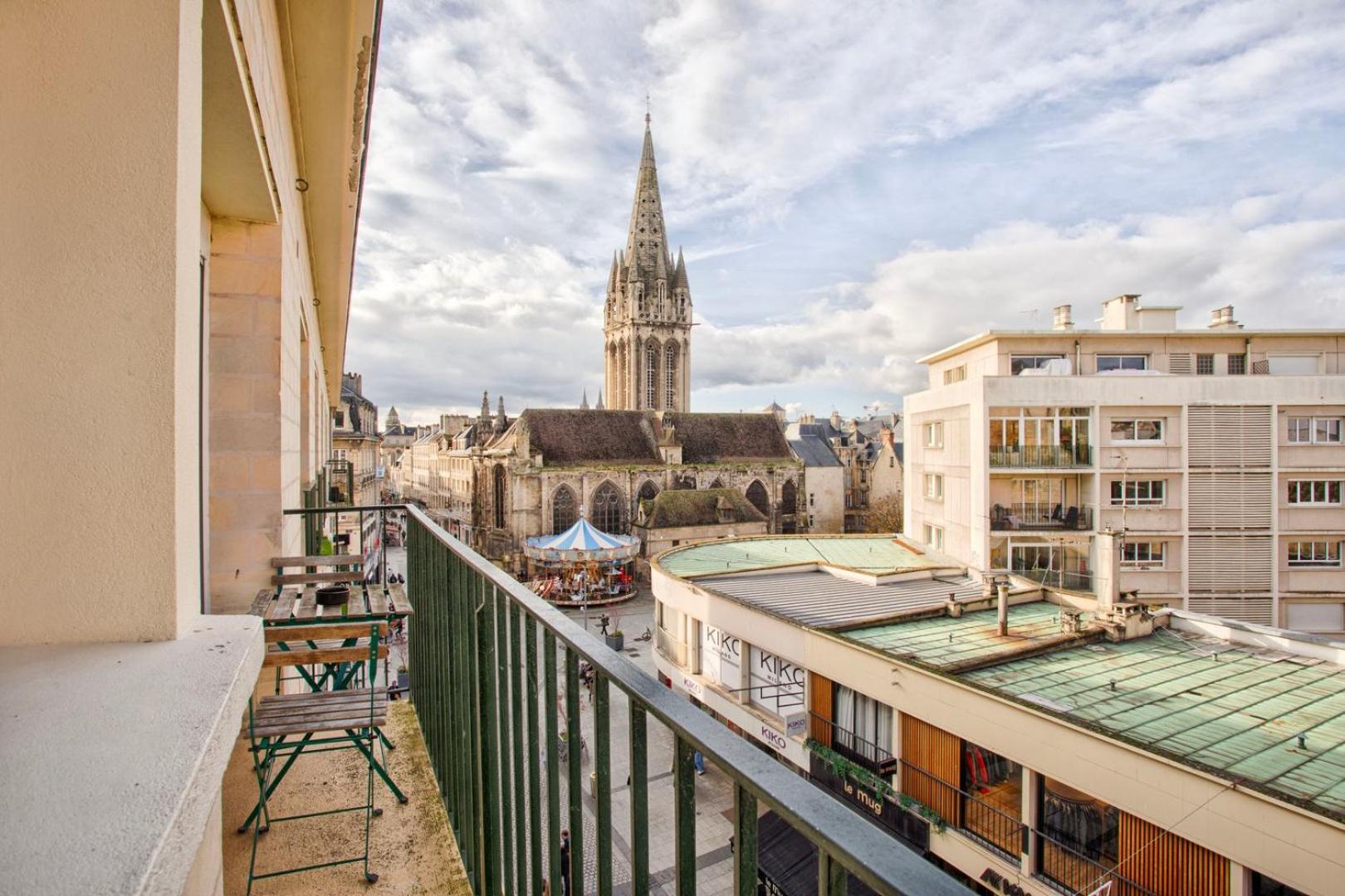 Le Lumen — Cocon Lumineux En Hyper Centre Apartment Caen Bagian luar foto